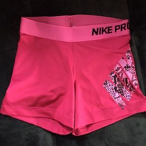 PINK NIKE PRO